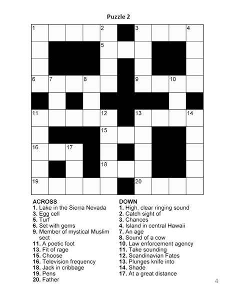 easy mark crossword